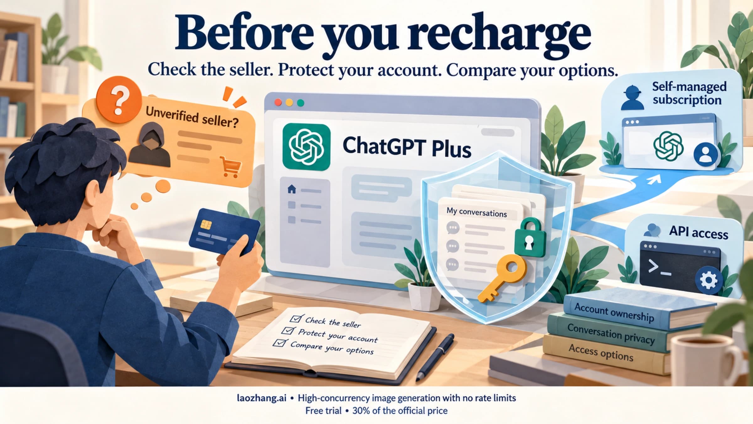 ChatGPT Plus recharge reliability guide with safer alternatives comparison