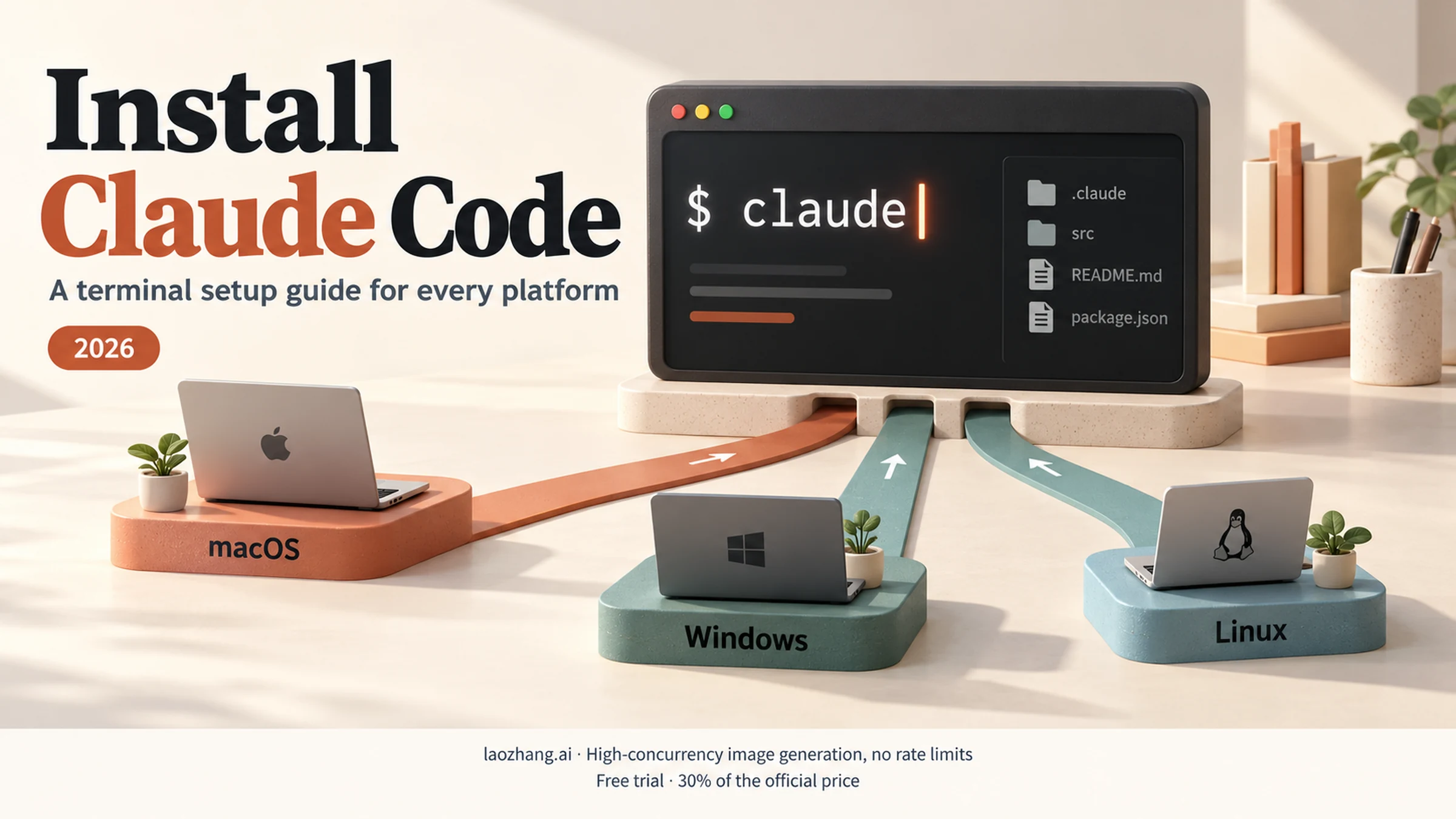How to install Claude Code complete setup guide for every platform