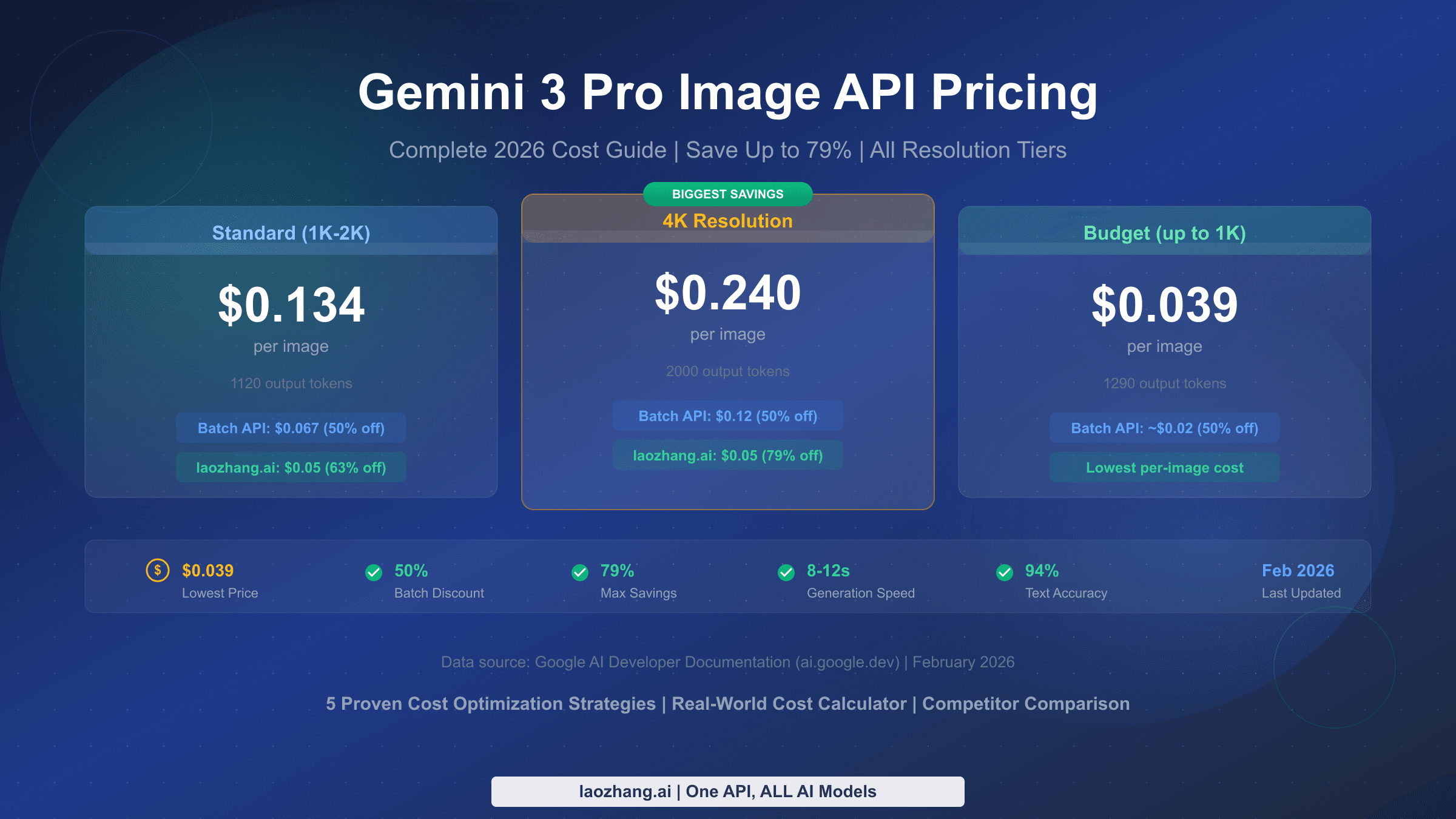 Gemini 3 Pro Image API pricing complete guide showing all resolution tiers and cost saving strategies