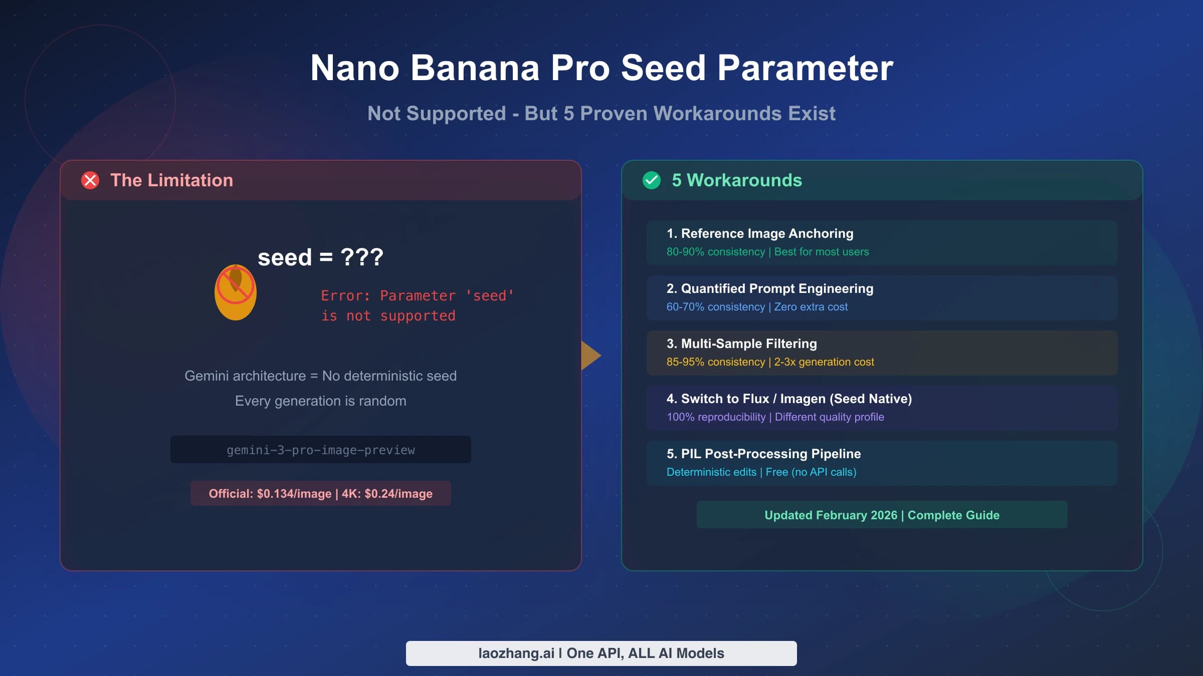 Illustration of Nano Banana Pro seed controls and image consistency workflows