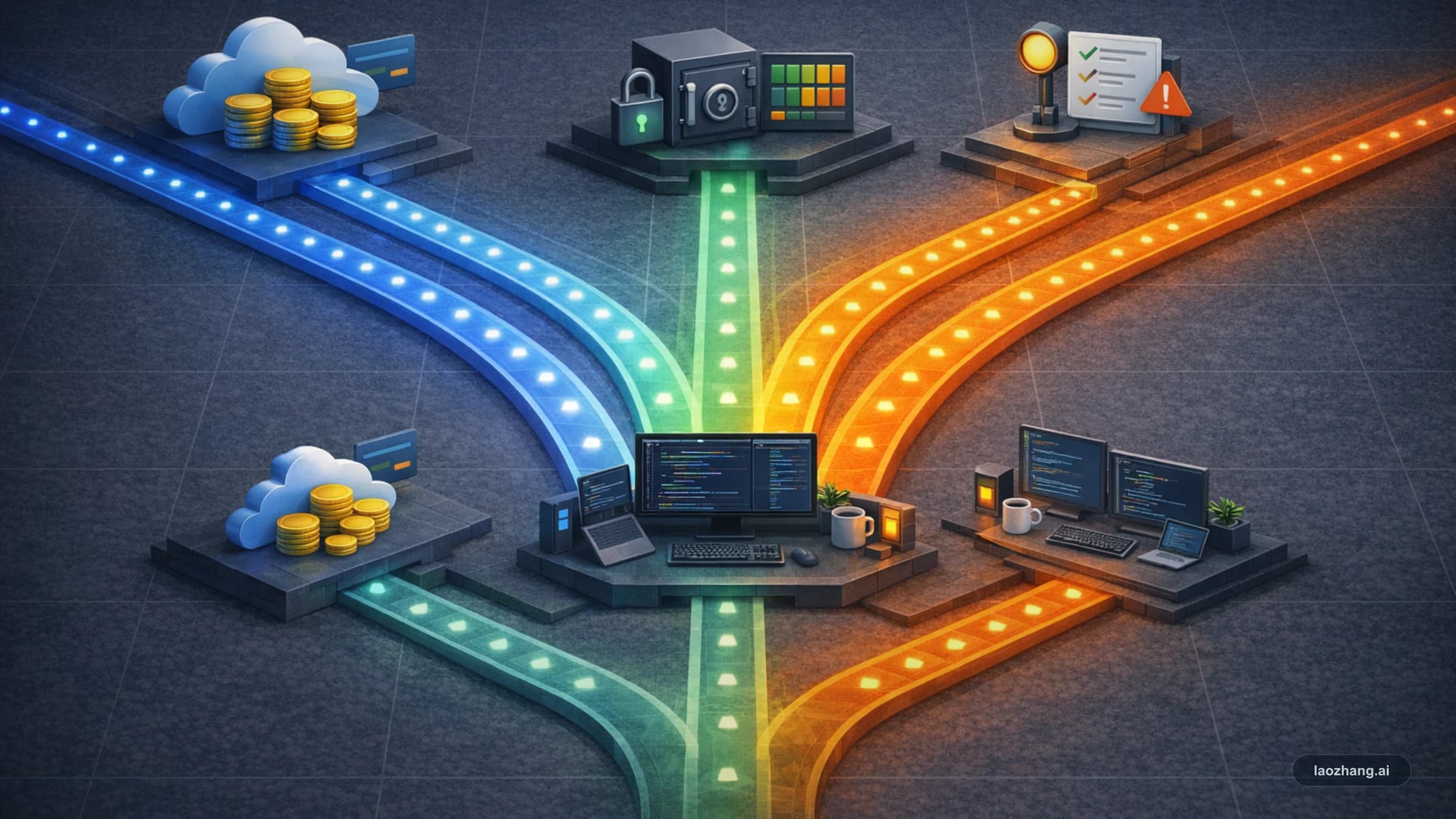 Mapa de rutas entre Codex API key, suscripción ChatGPT y credits