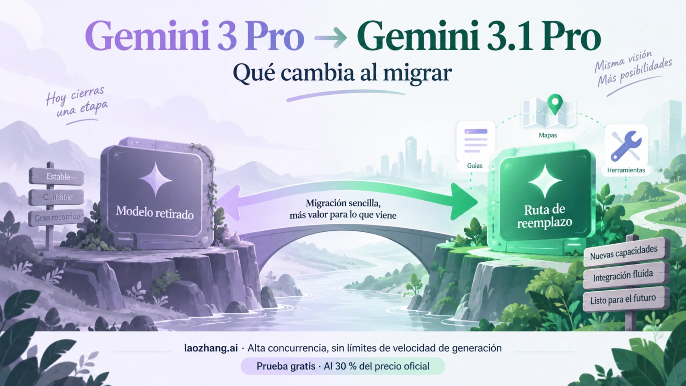 Migración de Gemini 3 Pro a Gemini 3.1 Pro