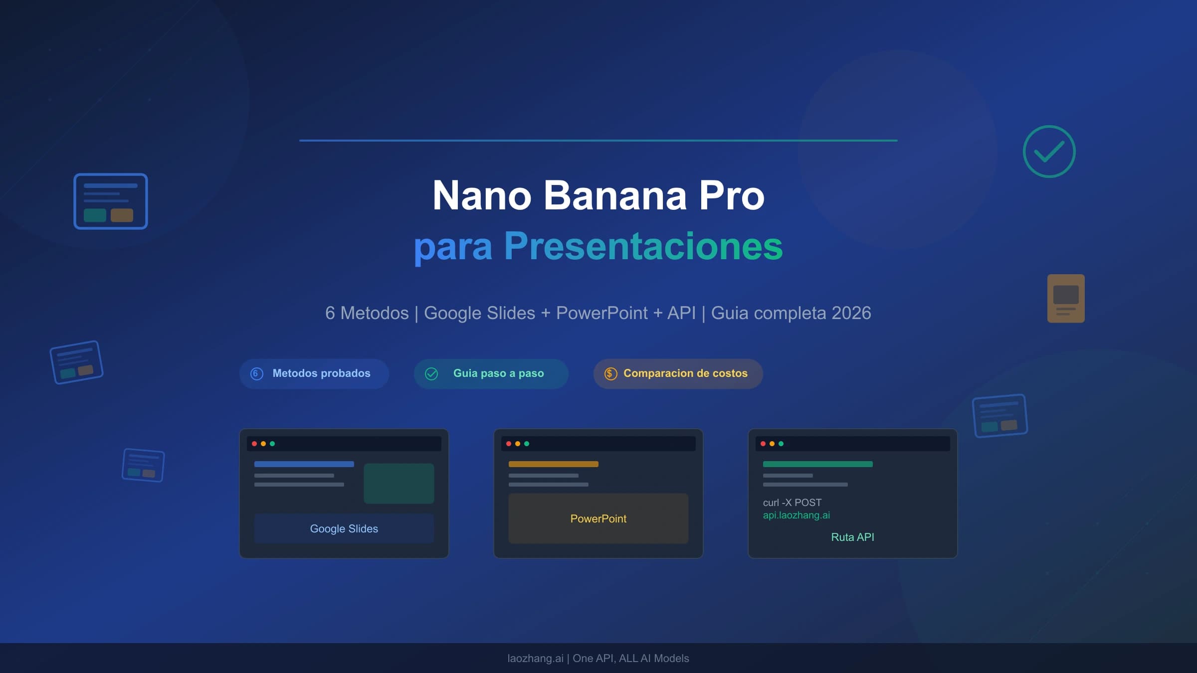 Nano Banana Pro para crear recursos visuales de presentaciones en Google Slides y PowerPoint