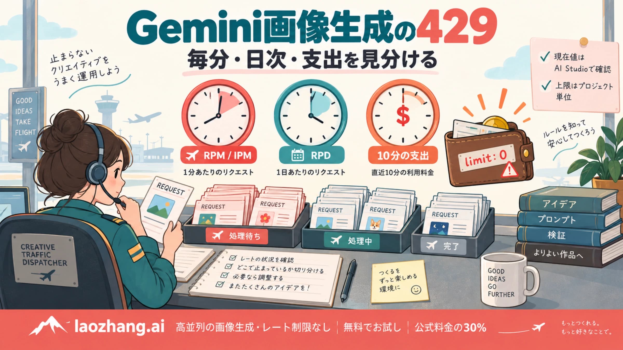 Gemini画像生成の429