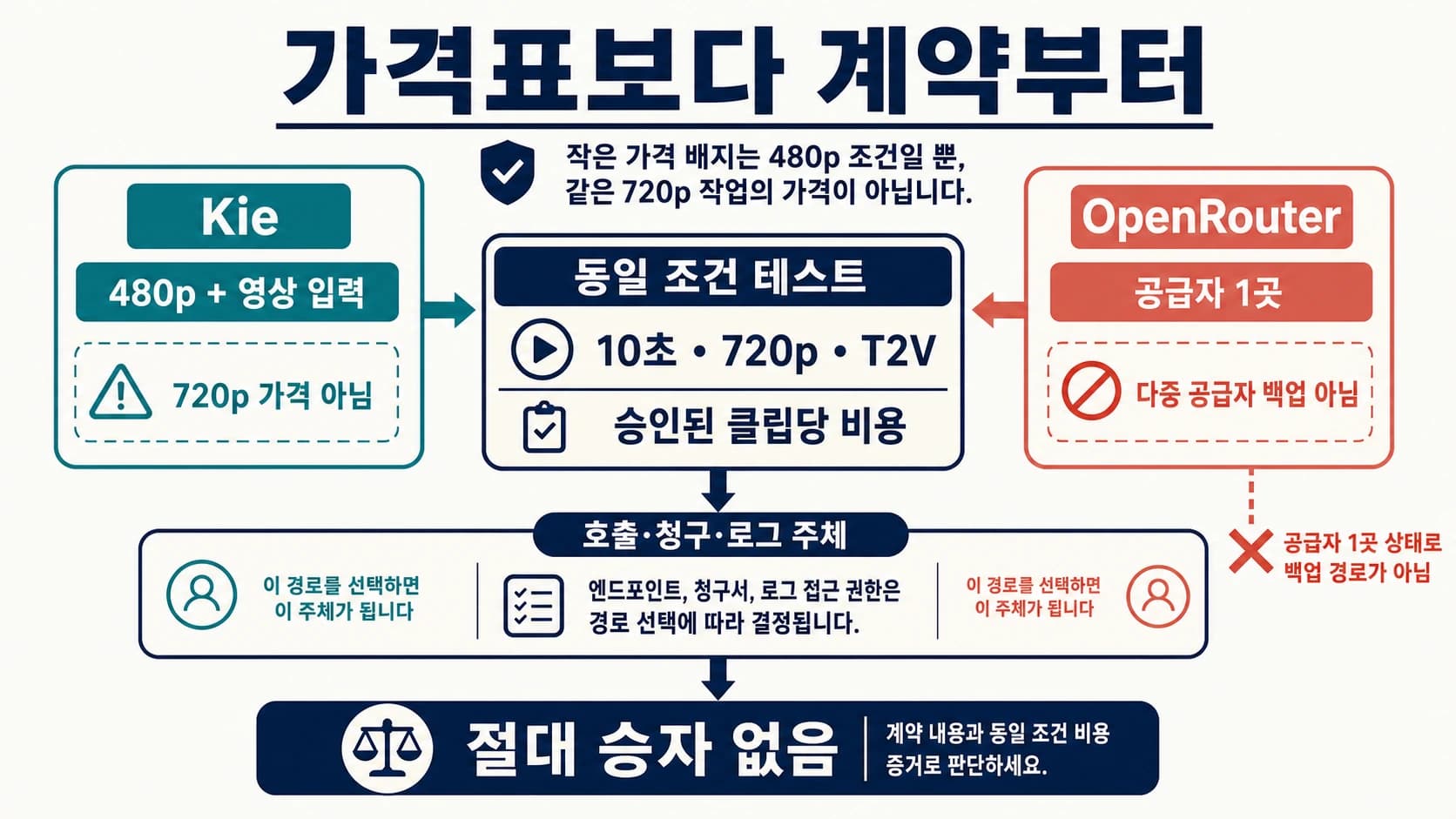 호출 계약, 동일 조건 견적, 승인된 클립당 비용으로 Seedance 2.0 API 제공업체를 선택하는 보드