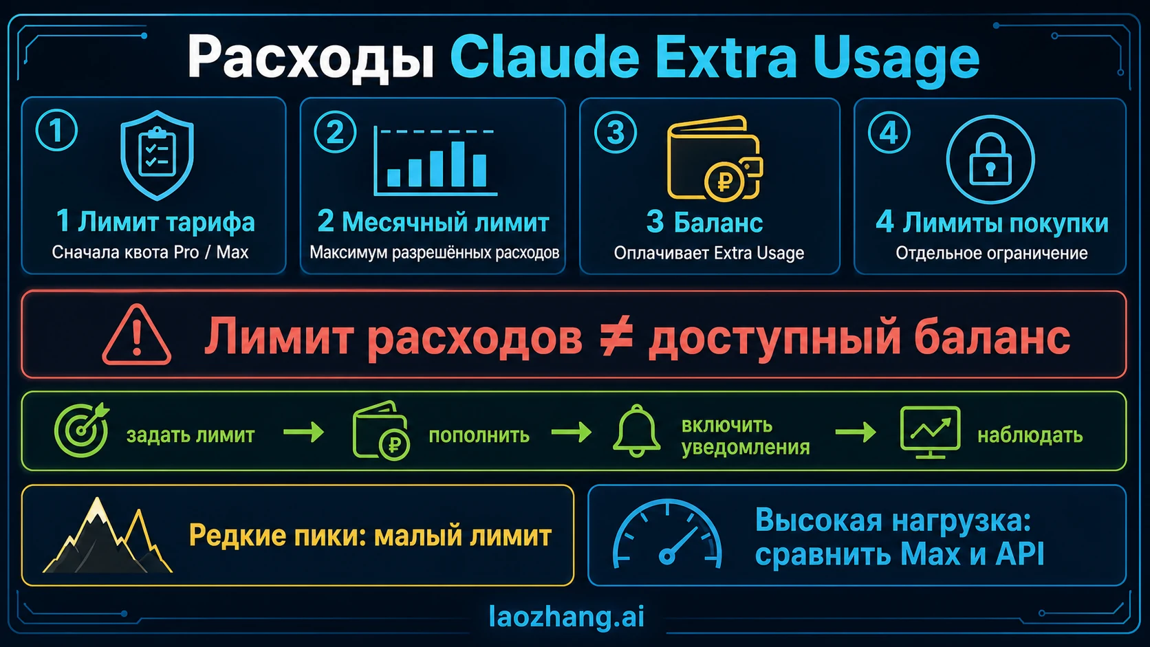 Доска выбора стоимости дополнительного использования Claude с кредитами, Max, Claude Code и лимитами