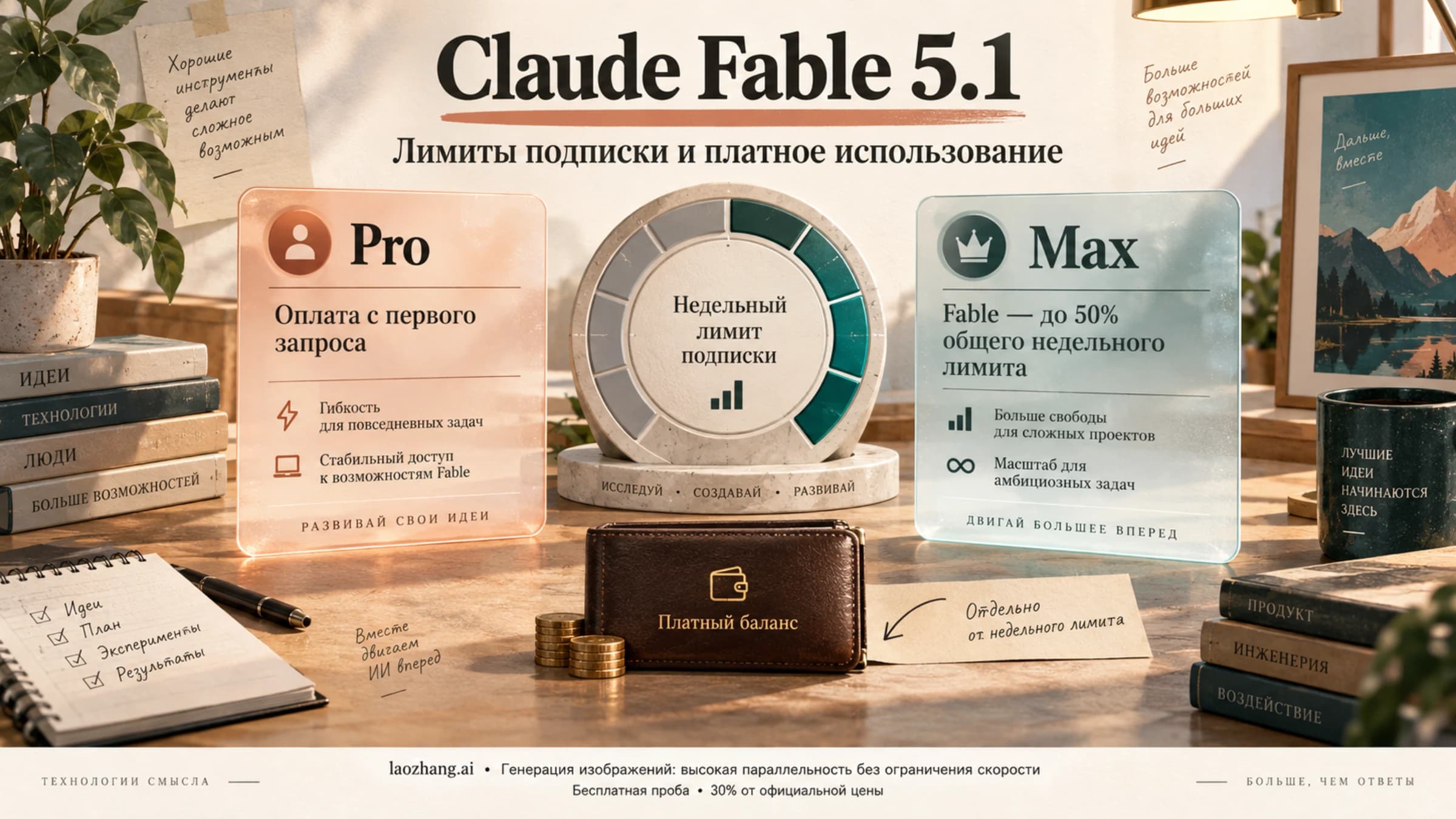 Claude Fable 5.1: включённый лимит Max и отдельная оплата в Pro