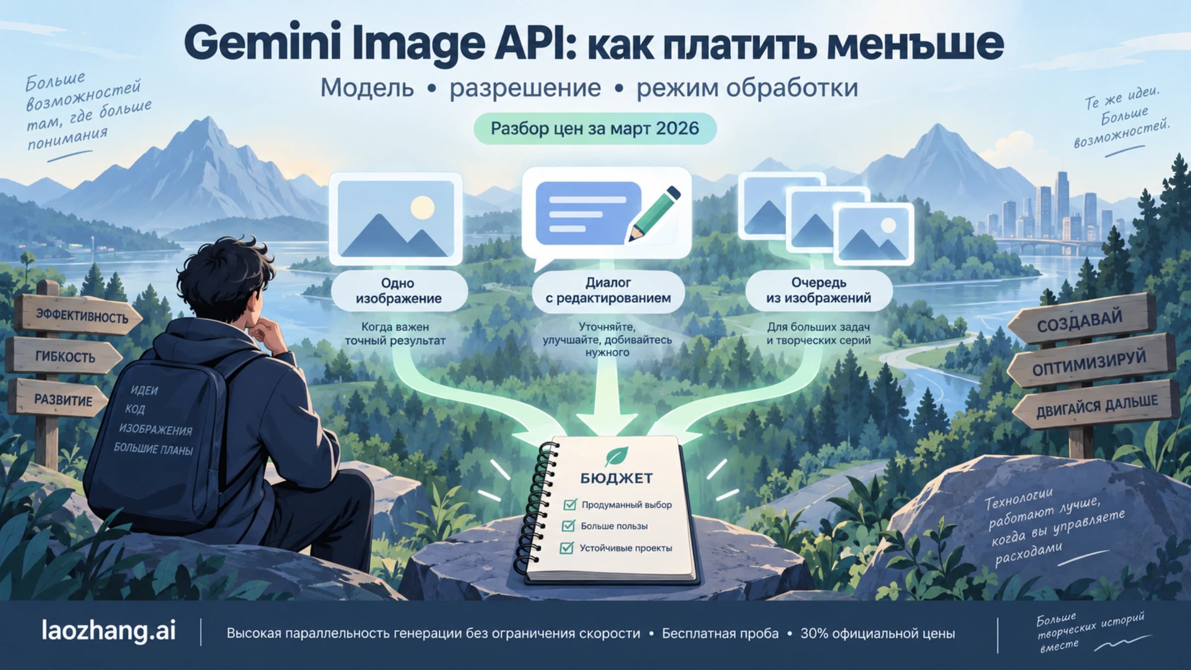 Исторический разбор выбора модели, разрешения и режима обработки Gemini Image API