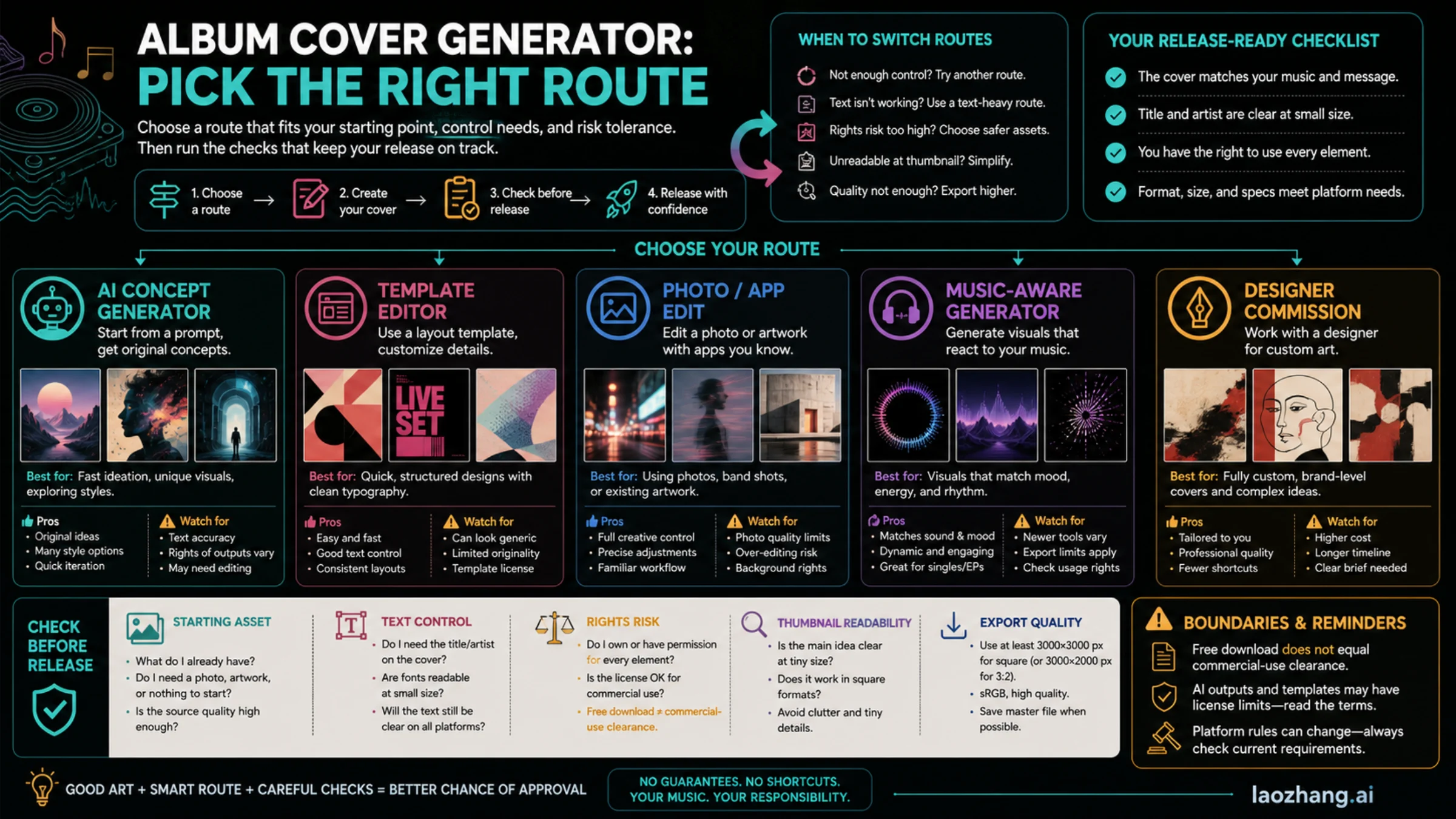 Album Cover Generator: Pick the Right AI, Template, App, or Designer Route