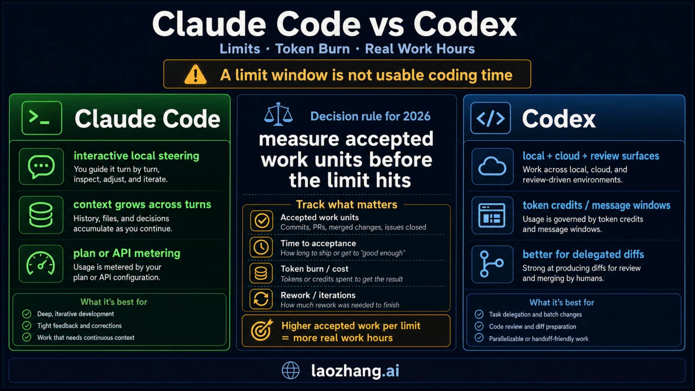 Claude Code vs Codex in 2026: Limits, Token Burn, and Real Work Hours