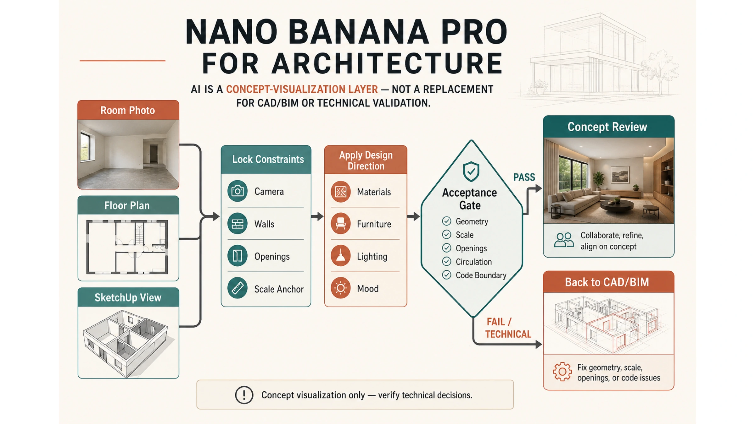 Nano Banana Pro for Architecture: A Constraint-First Interior Design Workflow