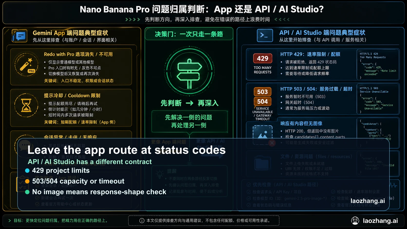 Escalation board separating Gemini Apps from Gemini API and AI Studio errors