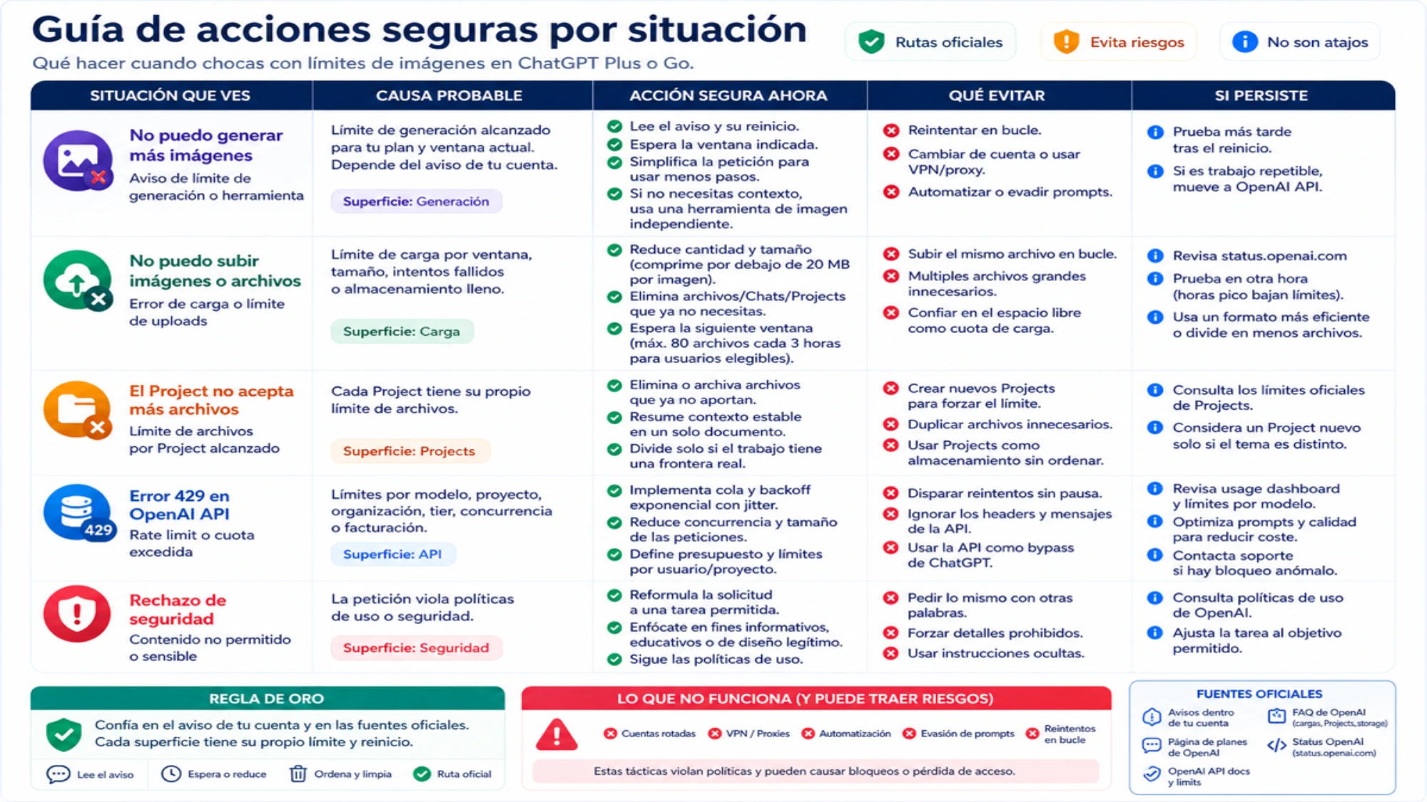 Ilustración del artículo para elegir un siguiente paso seguro tras un límite de ChatGPT