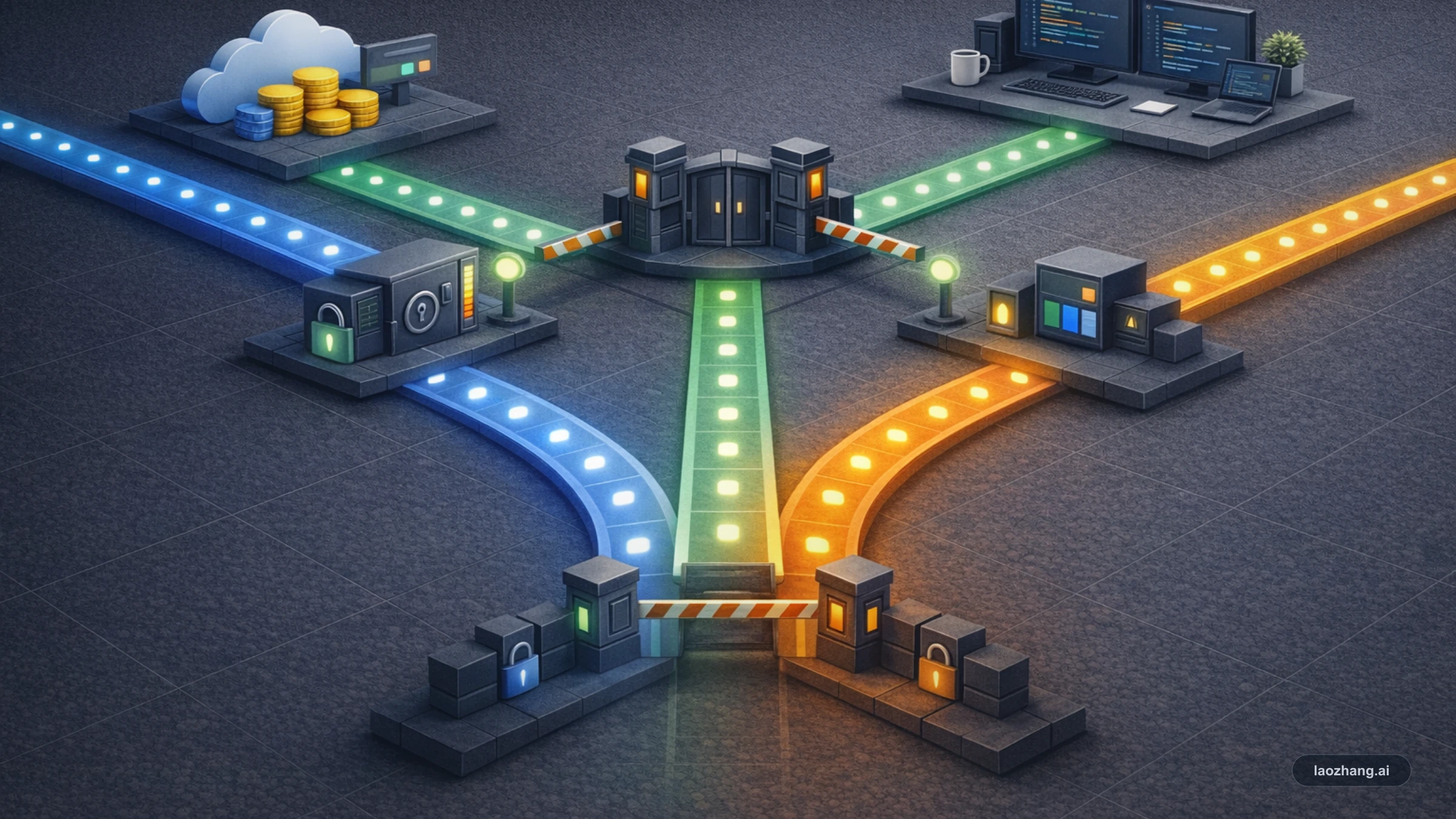 Tres rutas de Codex: ChatGPT sign-in, API key sign-in y credits