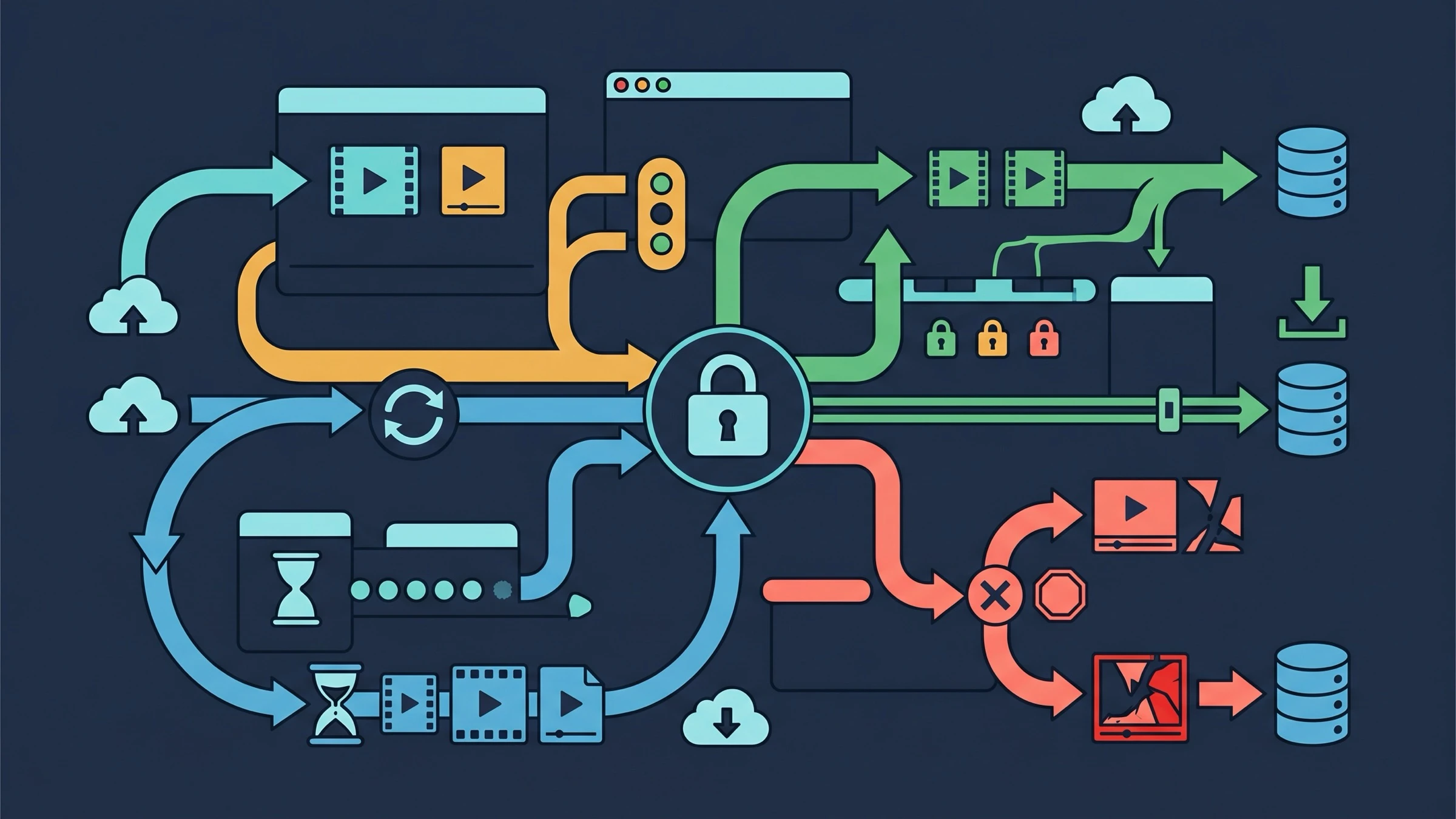 Matriz de reintentos de Seedance 2.0 API: create timeout, queued/running, succeeded y failed