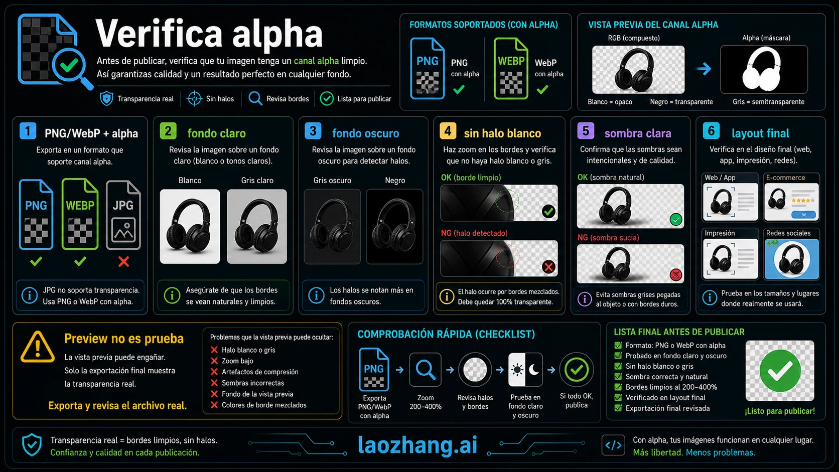 Lista de verificacion alpha