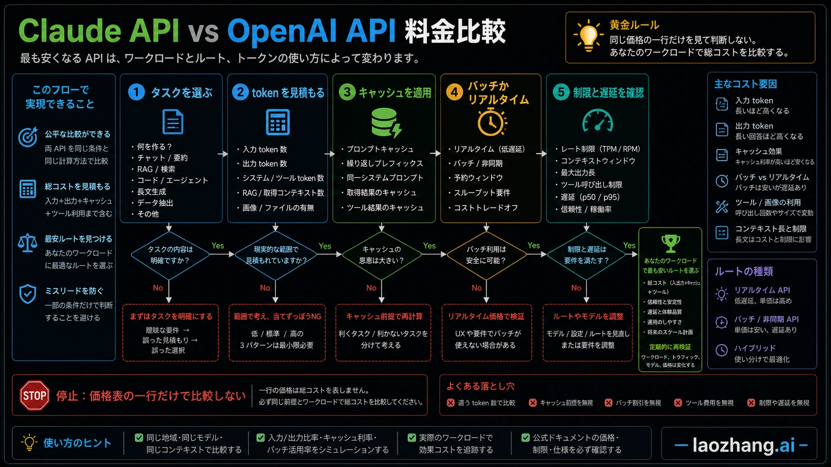 コスト要因フロー