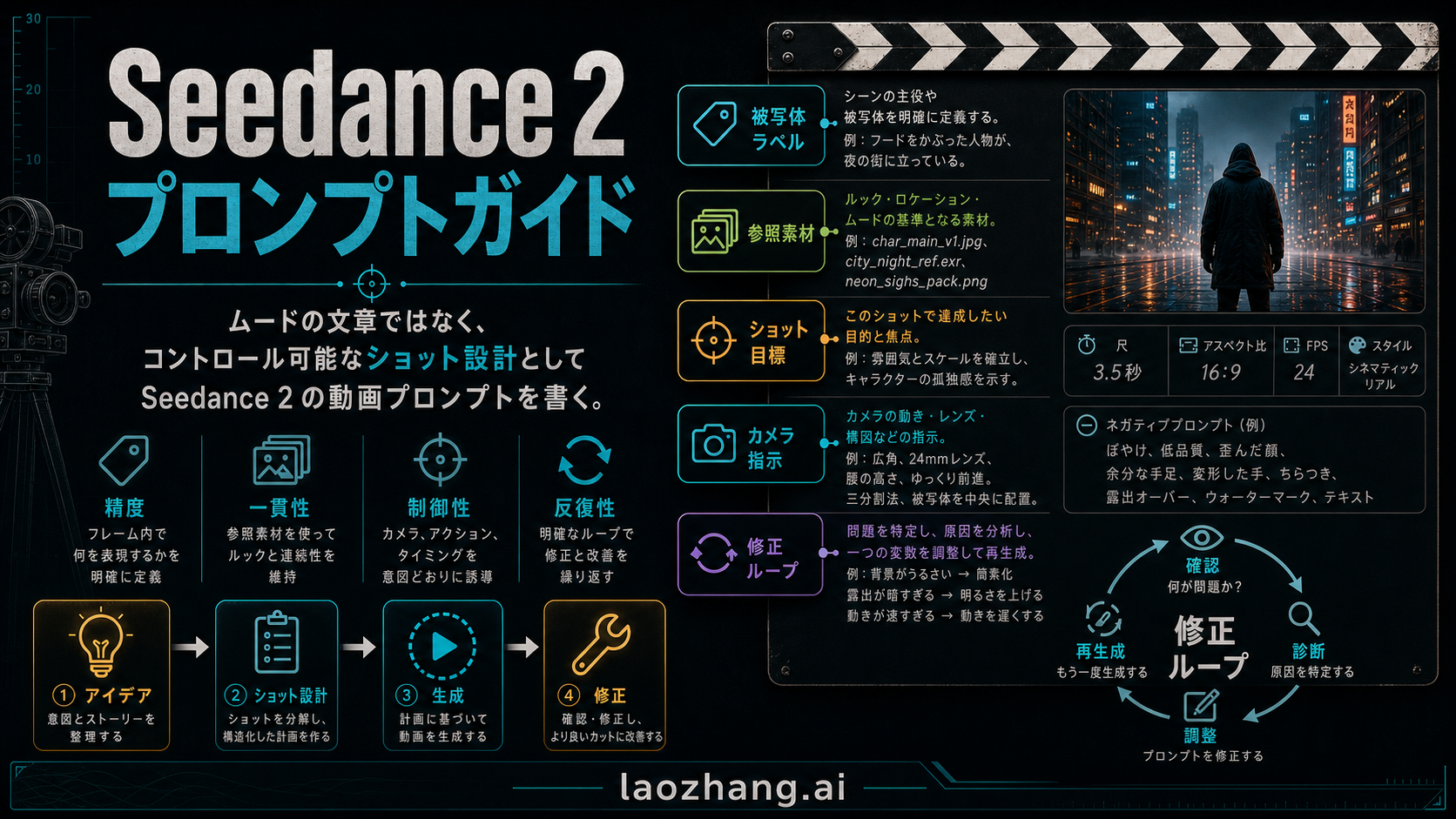 Seedance 2 プロンプトガイド:被写体ラベル、参照素材、ショット設計、修正手順