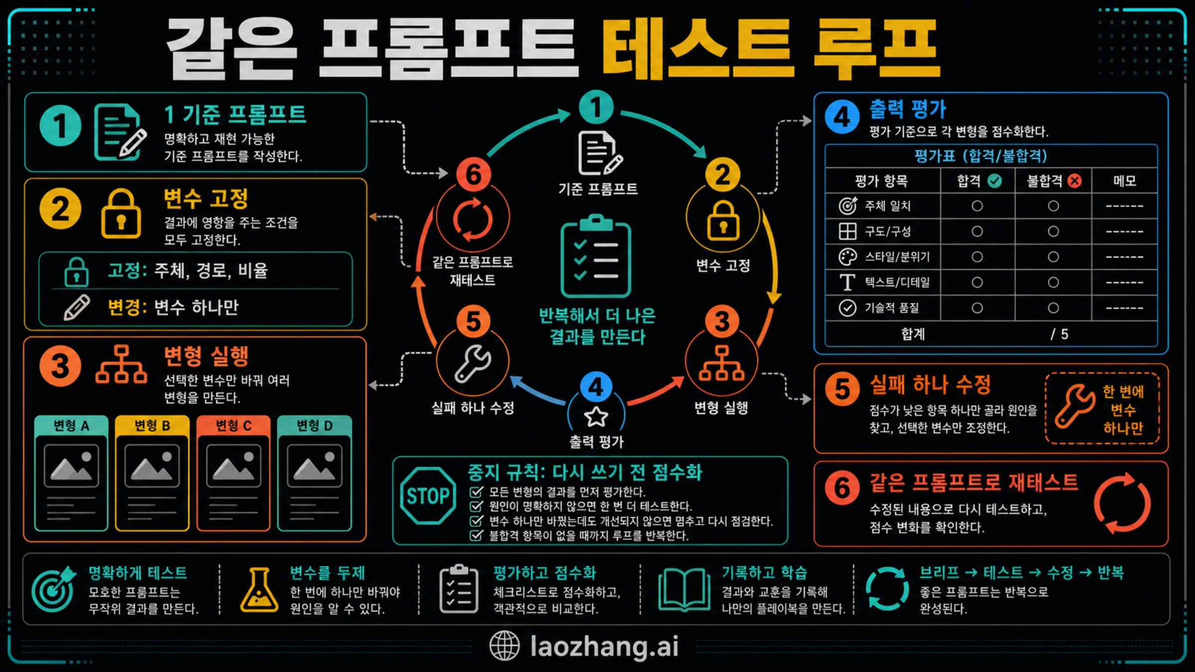 Nano Banana 같은 프롬프트 테스트 루프