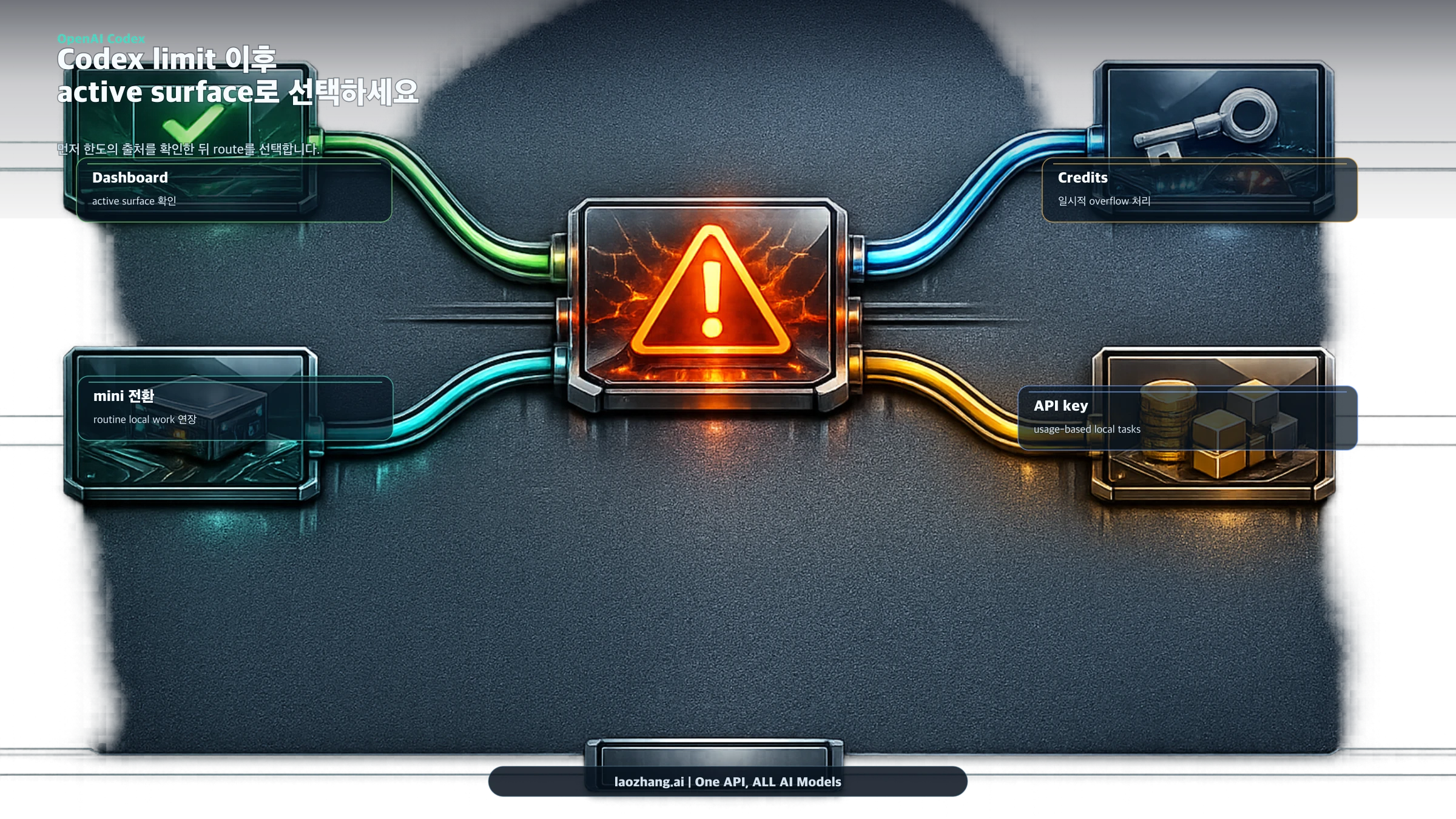 Plus / Pro, team workspace, API users별 Codex 한도 이후 경로