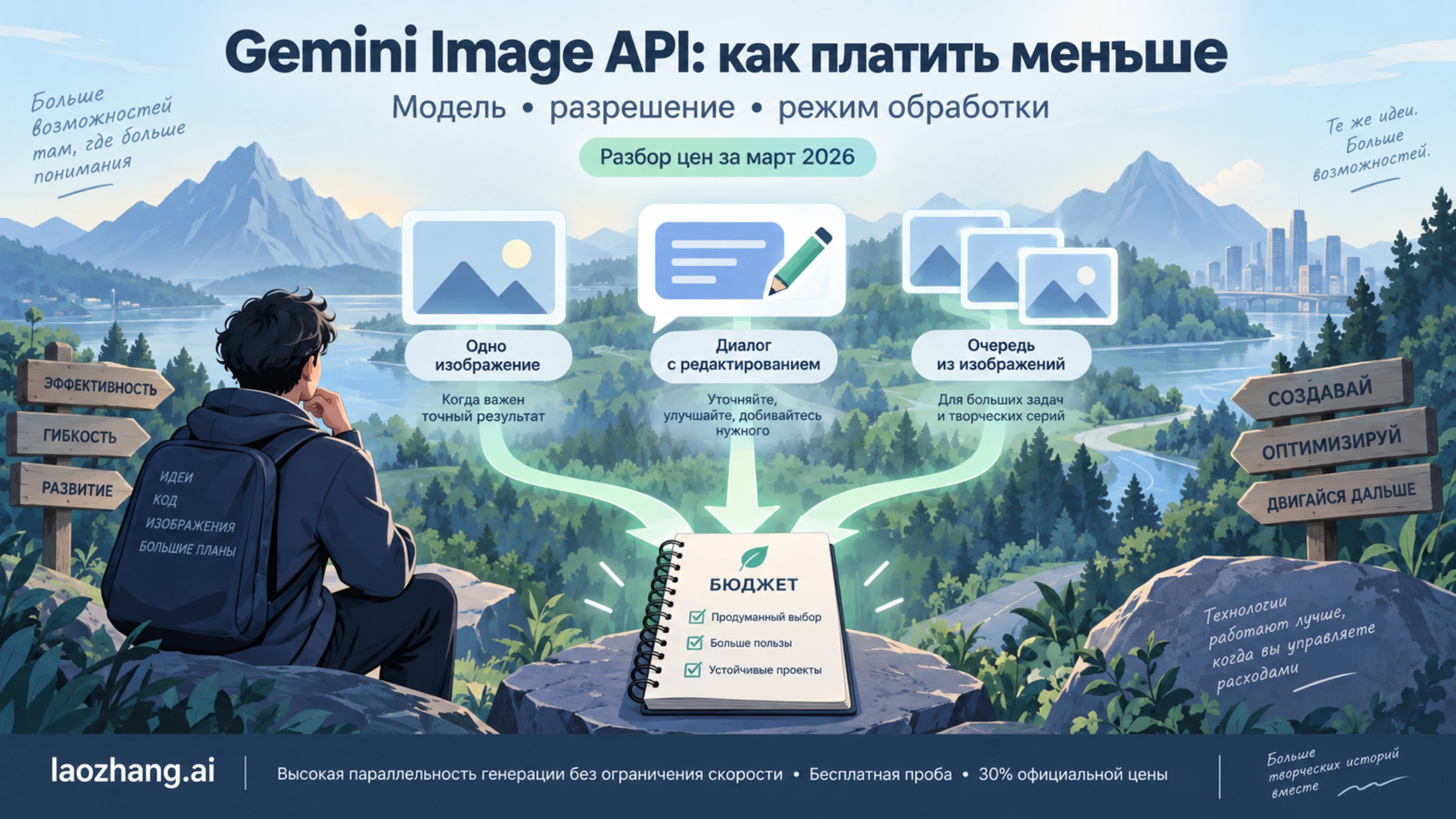 Исторический разбор выбора модели, разрешения и режима обработки Gemini Image API
