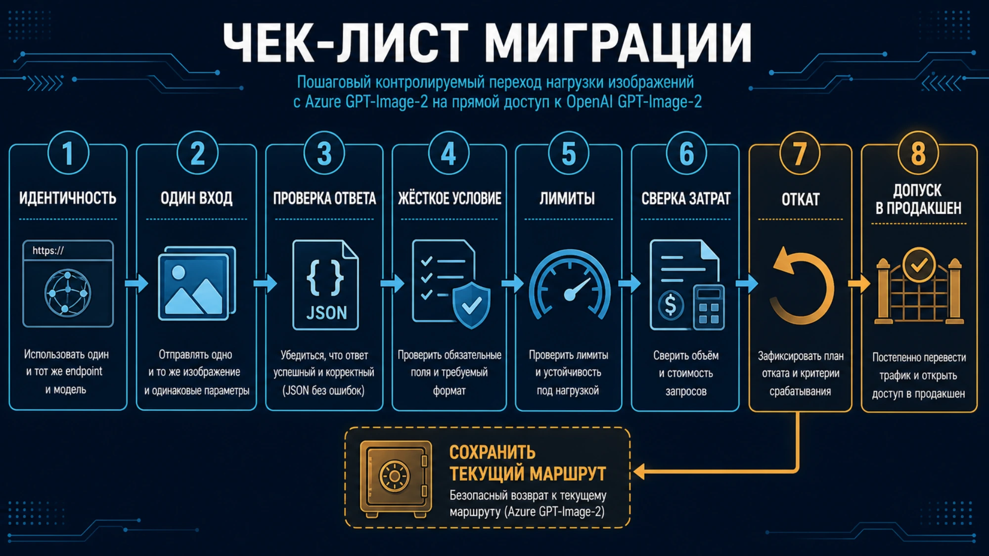 Лист проверки идентификации, ответа, квоты, стоимости и отката