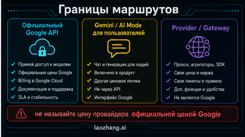 Схема трех контрактов доступа: consumer surfaces, официальный API и опциональные gateways