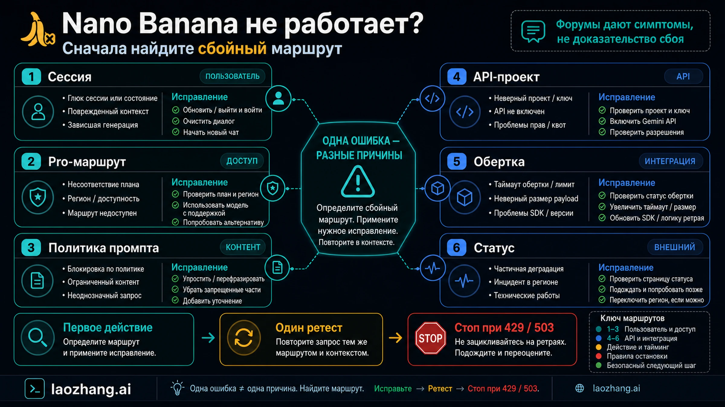 Nano Banana не работает в Gemini: 12 исправлений для ошибок изображения