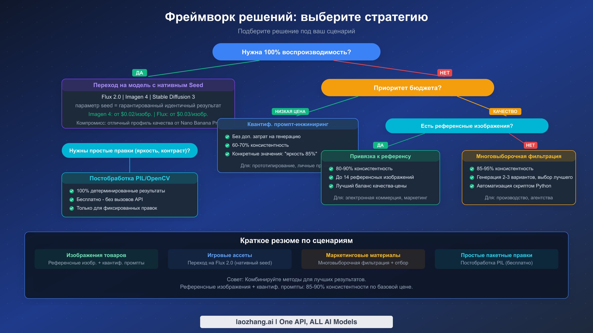 Блок-схема дерева решений, помогающая пользователям выбрать правильную стратегию консистентности на основе их конкретного сценария использования и требований