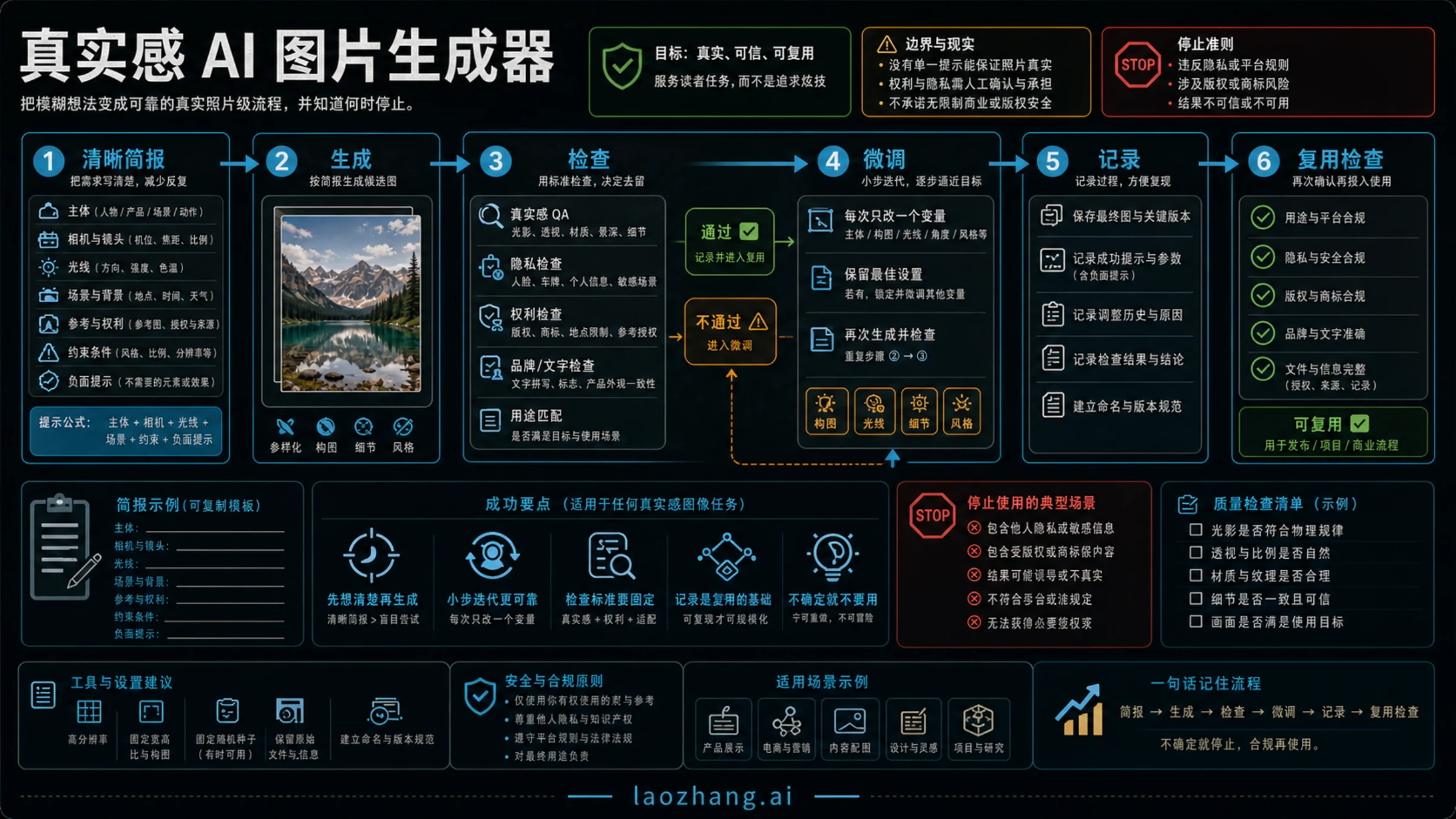 从提示词到输出检查的工作流