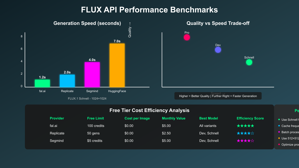 FLUX API Performance Benchmarks