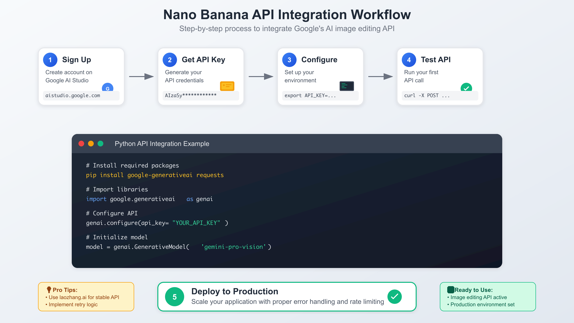 Nano Banana API Integration Flow